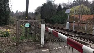 Forge Farm (Pump Barrier Operated) UW Level Crossing (E.Sussex) Malfunctions 23.03.2019