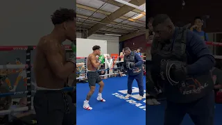 DEVIN HANEY LOOKS AS STRONG & FAST AS GERVONTA DAVIS😳 #shorts