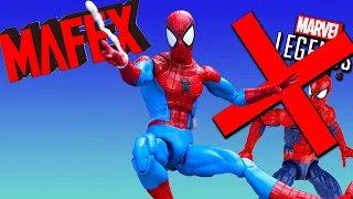 Does Mafex make a better Classic Spider-Man than Marvel Legends?