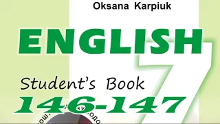 Карпюк 7 Тема 4 Урок 1 Grammar Сторінка 146-147 ✔Відеоурок