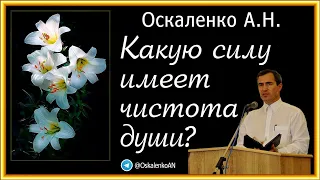 Оскаленко А.Н. Какую силу имеет чистота души?