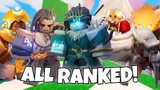 Using & Ranking Every Season 10 Kit in Roblox Bedwars!