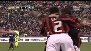 Kaka's first goal with Milan against Inter 05-10-2003