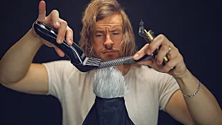 RAW ULTRA FAST Barber Hair Clippers Haircut 💈ASMR💈