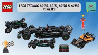 Review of LEGO Technic 42165, 42171, 42170 & 42169 for March 2024 release