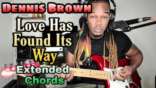 How To Play Dennis Brown love Has Found Its Way On Guitar/ Reggae tutorial