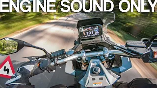 Honda X-ADV sound [RAW Onboard]