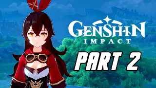 Genshin Impact - Gameplay Walkthrough Part 2 (Male, No Commentary, PS4 PRO)