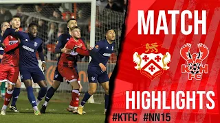 KTFC 0-1 Kidderminster Harriers - highlights - 25/01/2022