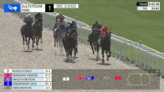 Gulfstream Park Carrera 1 - 2 de Diciembre 2022