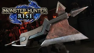 Forging a GIANT Axe from [Monster Hunter]