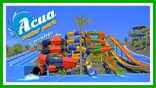 🌊 ACUA WATER PARK Corralejo |  Fuerteventura | Islas Canarias ✅ España | Spain Water Park