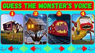 Guess Monster Voice MegaHorn, Spider House Head, Train Eater, Bus Eater Coffin Dance