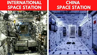 Ureal Engineering, How China Builds Space Station in 2 Years, The ISS vs China Tiangong