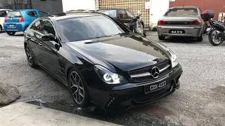 Mercedes Benz CLS Head Lamp Convert Evolution F 3D Angel Eyes