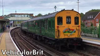 Double Thumpers on the Mid-Hants! "The Alpine Sunset" with Class 201 no. 1001 - 30/9/17