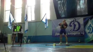 Alexander Khvostov jerk 32kg 124 reps