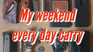 My Weekend Every Day Carry #edc #weekend #carry #casual