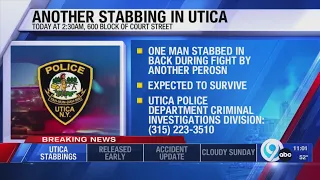 Two people stabbed in Utica, one critically injured