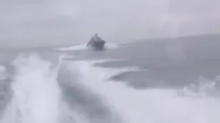 Border Protection Boat Chase POLICE