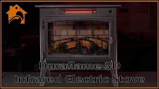 Duraflame 3D Infrared Electric Fireplace Stove Review.