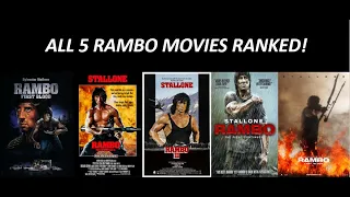 All 5 Rambo Movies Ranked (Worst to Best)