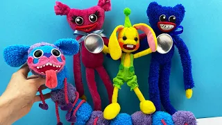 Toy Plush Poppy Playtime 2. Making Bunzo Bunny, PJ Pug a Pillar, Kissy Missy, Huggy Wuggy - DIY