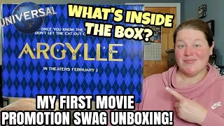 MY FIRST MOVIE SWAG UNBOXING FROM UNIVERSAL! This Is Absolutely INCREDIBLE!!!