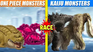 One Piece Monsters vs Kaiju Race | SPORE
