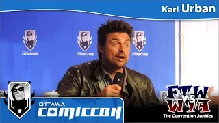Karl Urban (Star Trek, Dredd) - Ottawa ComicCon