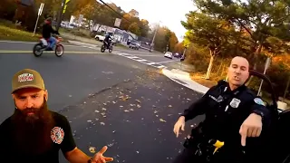 This Angry Cop Probably Can't Ride