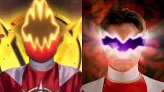 [SS x PR] Abaranger vs Dino Thunder Henshin