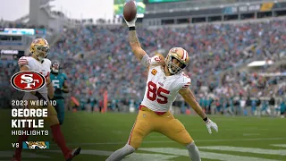 Every George Kittle Catch from 116-Yard Game in Jacksonville