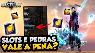 COMO COLOCAR SLOTS E PEDRAS NOS ACESSÓRIOS - PERFECT WORLD HISTORY