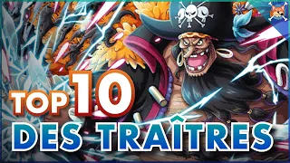 10 TRAÎTRES DE ONE PIECE ( Top 10 des Infiltrés ) - One Piece Top