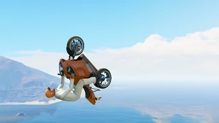 How To Fly With Bikes (GTA 5 Stunting For Dummies)
