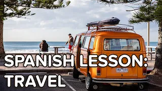 Travel by CAR - Travel vocabulary in SPANISH! 🚗