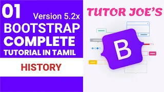 Introduction & History of Bootstrap 5 in Tamil | Tutor Joes