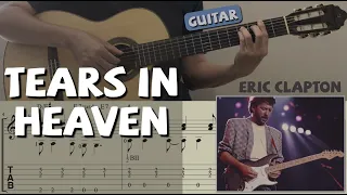 Tears In Heaven / Eric Clapton (Guitar) [Notation + TAB]