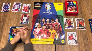 UEFA EURO 2024 colecție TOPPS / LIDL - Cristiano Ronaldo/ Figo/ Radu Dragusin/ Iniesta/ Rodri