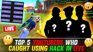 Top 3 Free Fire YouTuber 😱 | Channel Hack | 😭 #shorts #freefire #youtubeshorts