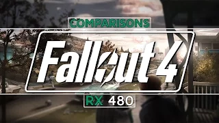 RX 480 | i5-6600 Fallout 4 (Ultra HD Textures Comparison & More) (1080p60FPS)
