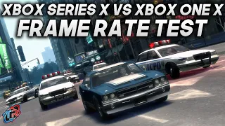 GTA IV Xbox Series X vs Xbox One X Framerate and Load Time Comparison