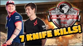 7 KNIFE KILLS IN GAME! PGL Major Krakow: Day 5 Highlights (Best Moments, Clutches)