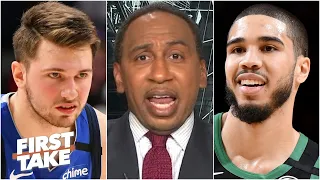 Stephen A. thinks Jayson Tatum, not Luka Doncic, will become the NBA's best player | First Take