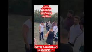 Savaş Cebeci vs Kaan kazgan kavga etti savaş hoca k*nlar içinde