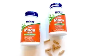 IHERB: Now Foods, Maca, Raw (Перуанская Мака) - Видео обзор