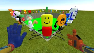 Grab Pack v2 Poppy Playtime Vs New 3D Memes Nextbots In Garry's Mod