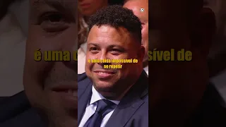 O discurso EMOCIONANTE de Benzema para RONALDO FENÔMENO