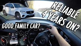 2017 Mercedes GLC 220D DRIVING POV/REVIEW